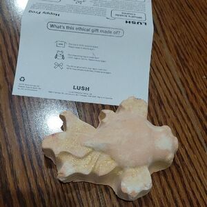 Lush Shimmering Gold and Cream Bath Treat